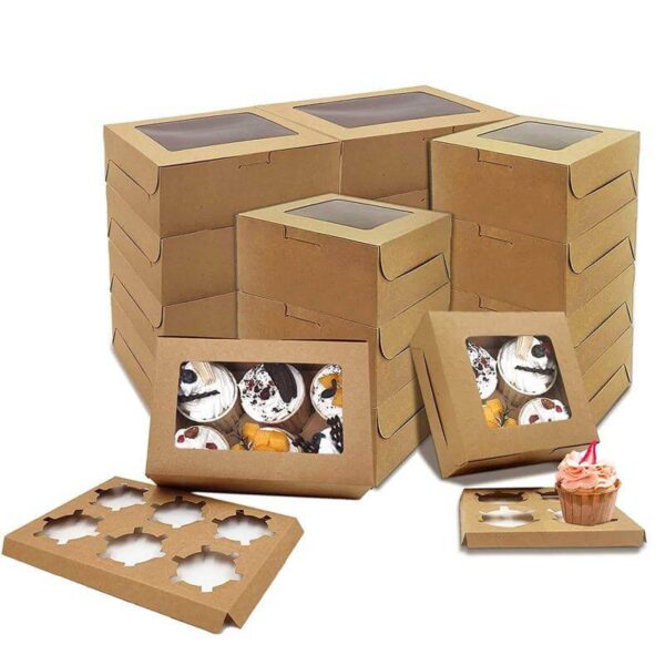 dessert containers cupcake cookie cake boxes box for 12 cupcakes with window 10 x 6 cavity cupcake boxes 3