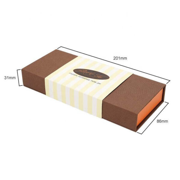 beautiful magnetic paper chocolate packaging gift boxes with divider cardboard customized wedding chocolate boxes 5