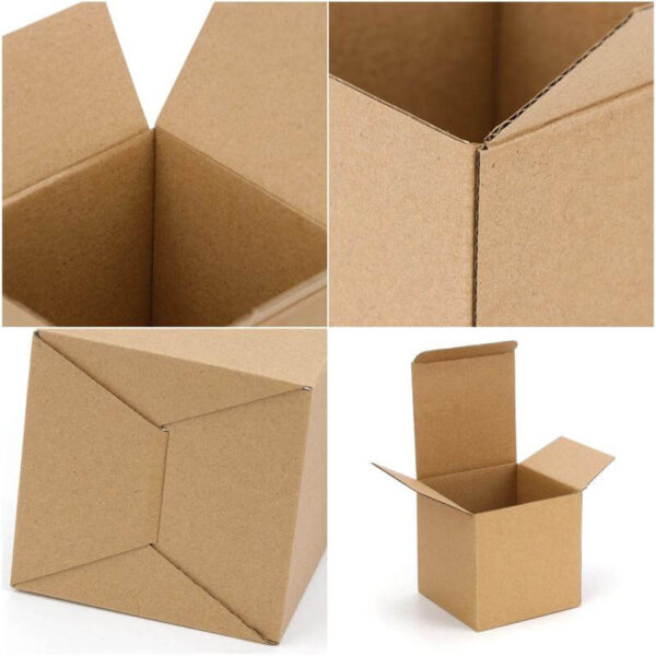 brown kraft paper box party gift box diy carton wedding party box multi size custom logo wholesalers 3