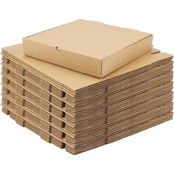 boîtes d'emballage de marque bon marché 12 pouces 16 pouces 18 pouces papier kraft ondulé pizzabox 2