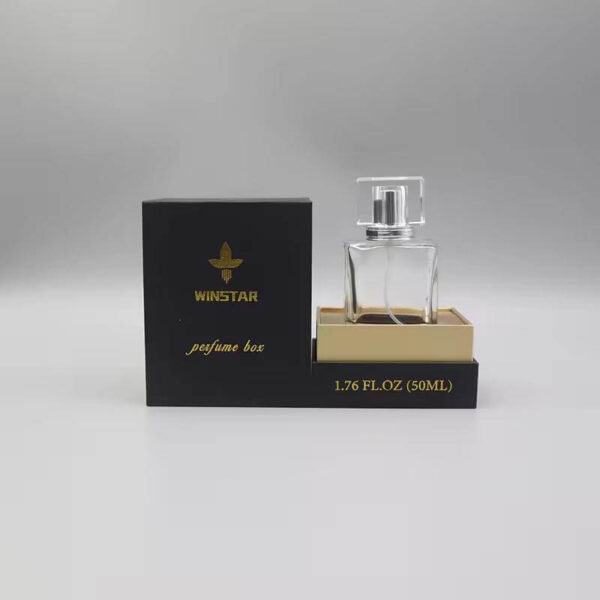 custom 50ml 100ml perfume oil bottle packaging woman paper packing boxes luxury square perfume box 1