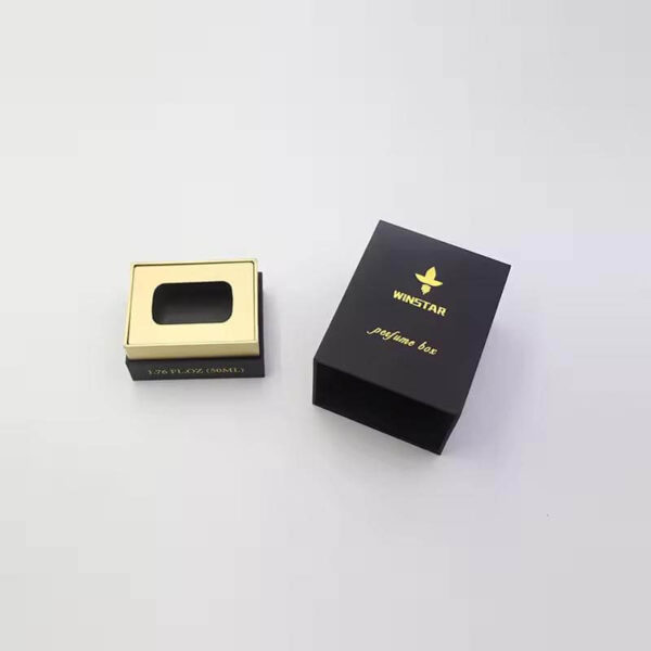 custom 50ml 100ml perfume oil bottle packaging woman paper packing boxes luxury square perfume box 2