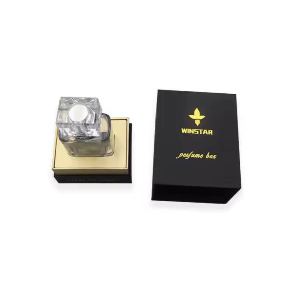 custom 50ml 100ml perfume oil bottle packaging woman paper packing boxes luxury square perfume box 6