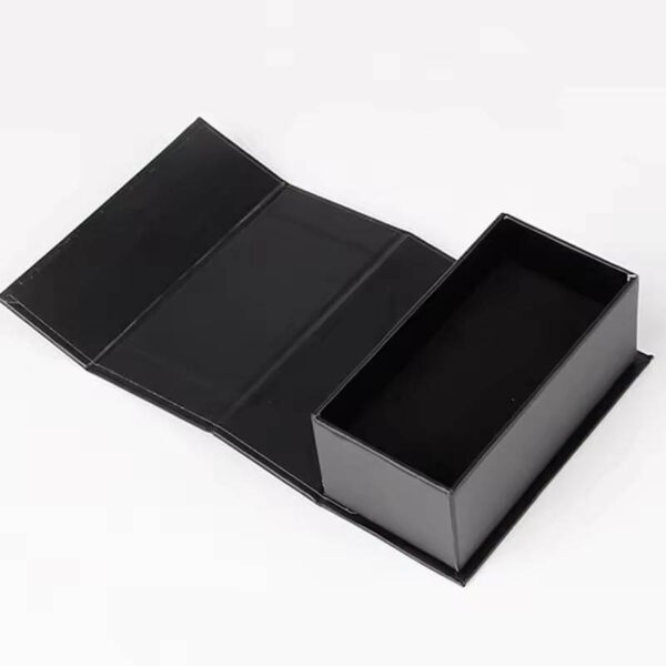 custom logo luxury black drawer magnetic bottle cosmetic paper gift packaging perfume boxes 2