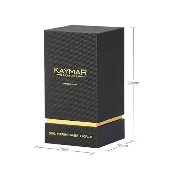 custom logo perfume gift box packaging luxury black package paper box for perfume 2