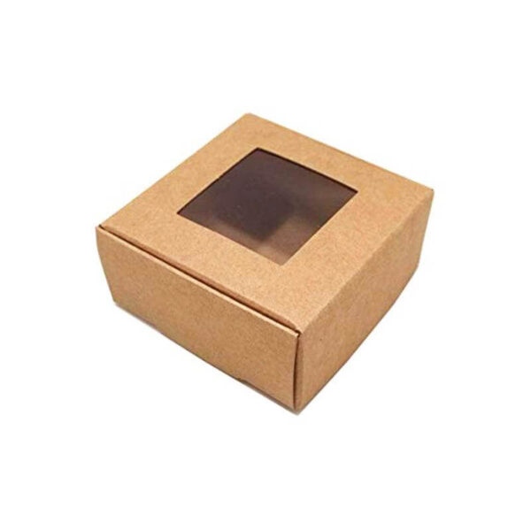 custom cheap price natural brown recyclable soap kraft paper package box 4