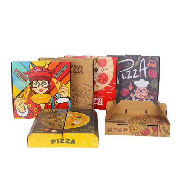 custom pizza boxes 10 12 16 inch with logo 3