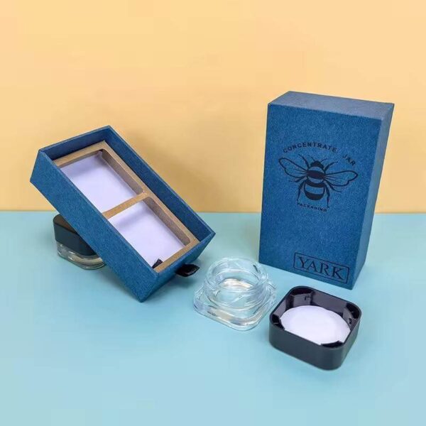 custom rigid paper box pull out jar packaging boxes concentrate container packaging 2