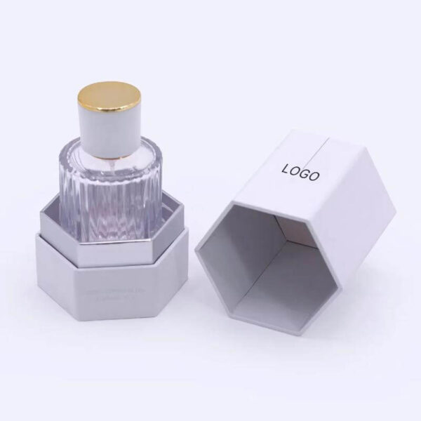 customized rigid cardboard packaging lid and base box for white perfume paper packaging boxes 3