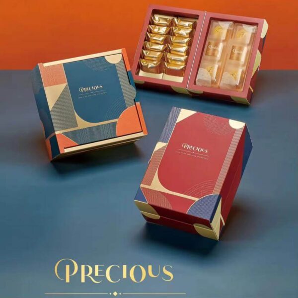 elegant rigid paper gift boxes for pastry packaging 1