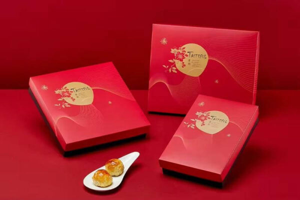 elegant rigid paper gift boxes for pastry packaging 3