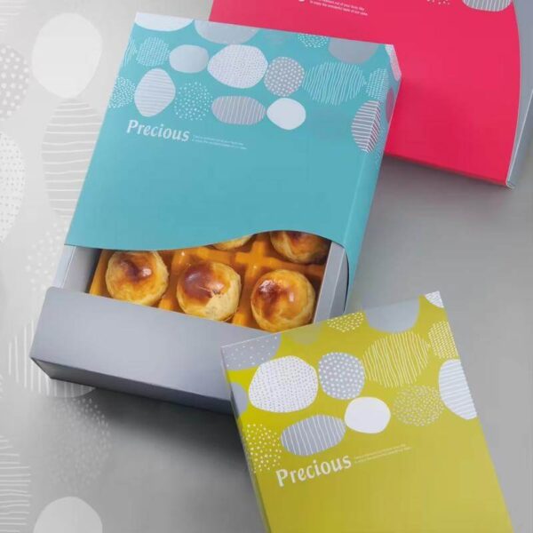 elegant rigid paper gift boxes for pastry packaging 5