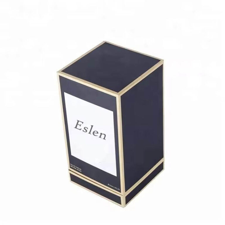 High end custom top bottom cardboard rigid perfume box packaging ...