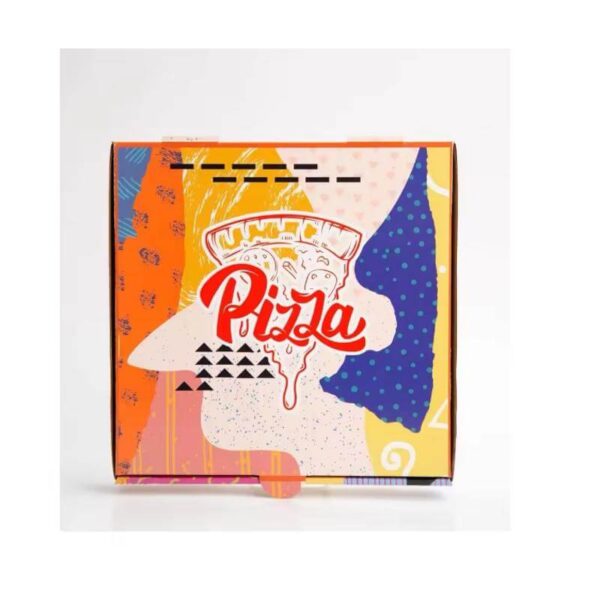 high quality pizza box customized printing pizza box 10 inch paper pizza box with logo 3