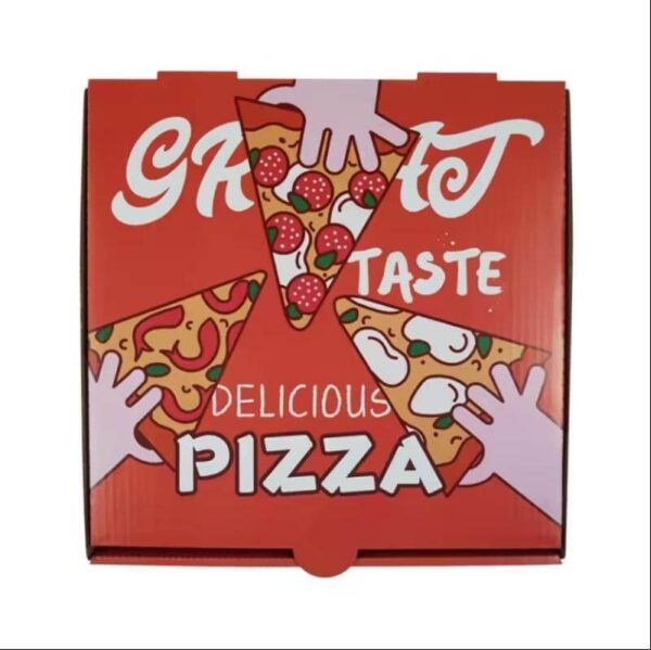 high quality pizza box customized printing pizza box 10 inch paper pizza box with logo 4