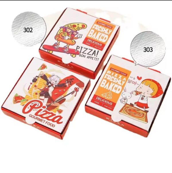 high quality pizza box customized printing pizza box 10 inch paper pizza box with logo 5