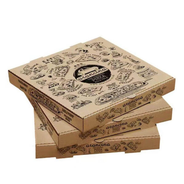 hot sale fast food paper box 9 inch pizza box 3