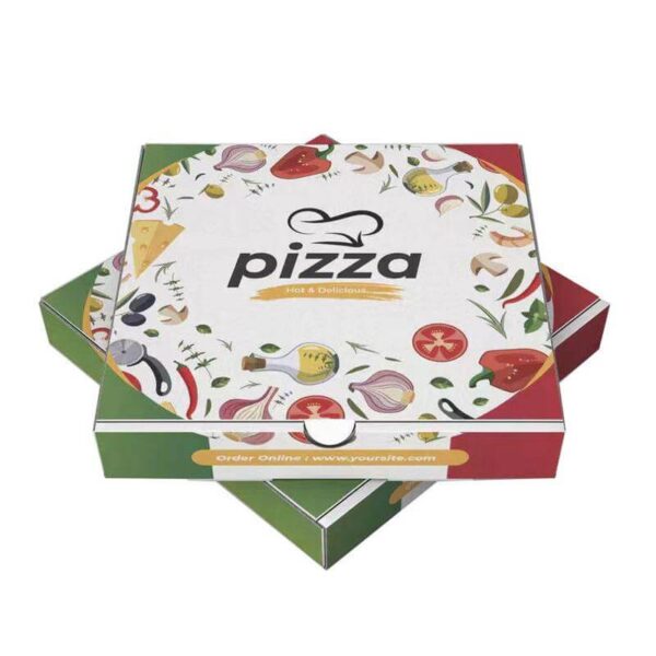 hot sale fast food paper box 9 inch pizza box 4