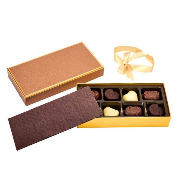 in stock 8 conte scatola regalo cioccolato confezione universale cioccolato con vassoio per cioccolato caramelle 4