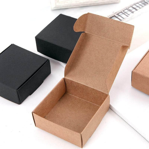 kraft paper takeaway box board kraft mailer express packaging gift box 2