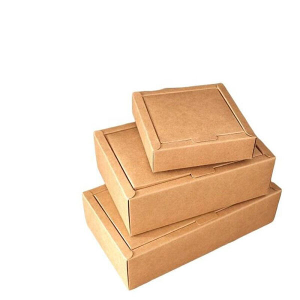 kraft paper takeaway box board kraft mailer express packaging gift box 4