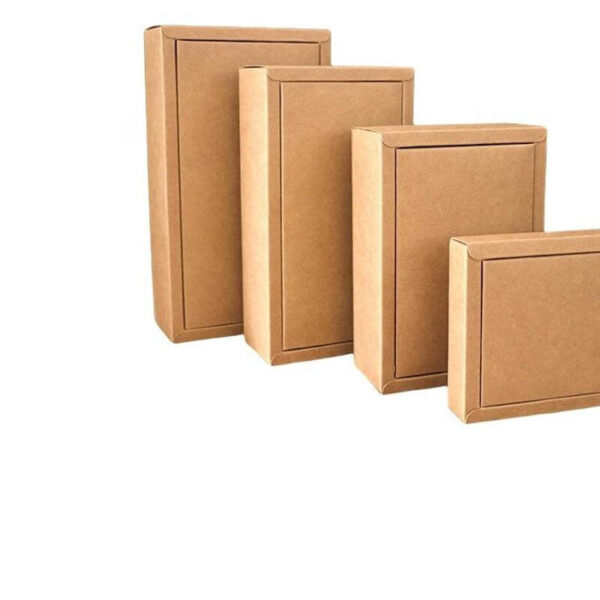 kraft paper takeaway box board kraft mailer express packaging gift box 5