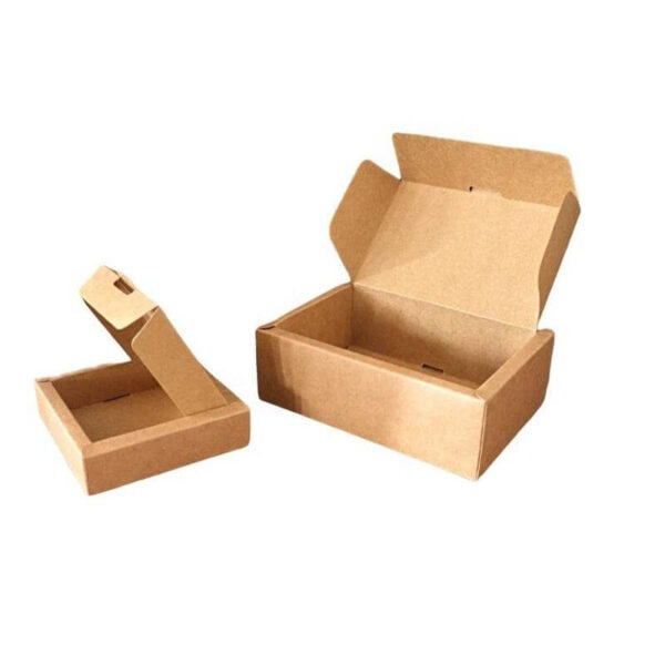 kraft paper takeaway box board kraft mailer express packaging gift box 6