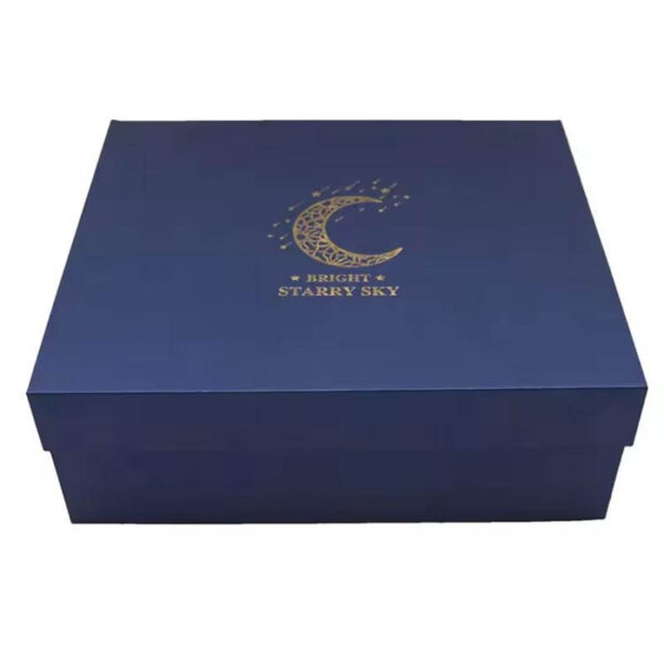 luxury custom logo two doors open rigid paper magnetic closure rigid boxes cosmetic gift packaging skincare cardboard box 4