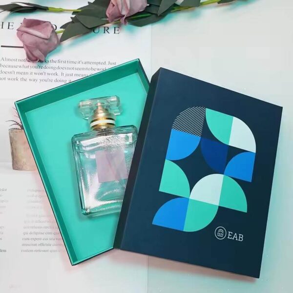 luxury essential oil fragrance bottle perfume sturdy box 30ml 100ml perfume bottle drawer paper gift packaging boxes with insert 5