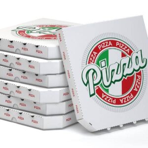 new hot custom pizza packing box 8 10 12 16 inch polygonal thick corrugated pizza box 1