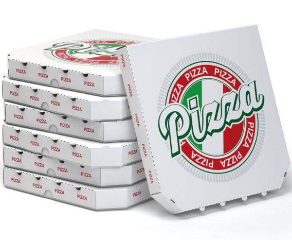 new hot custom pizza packing box 8 10 12 16 inch polygonal thick corrugated pizza box 1