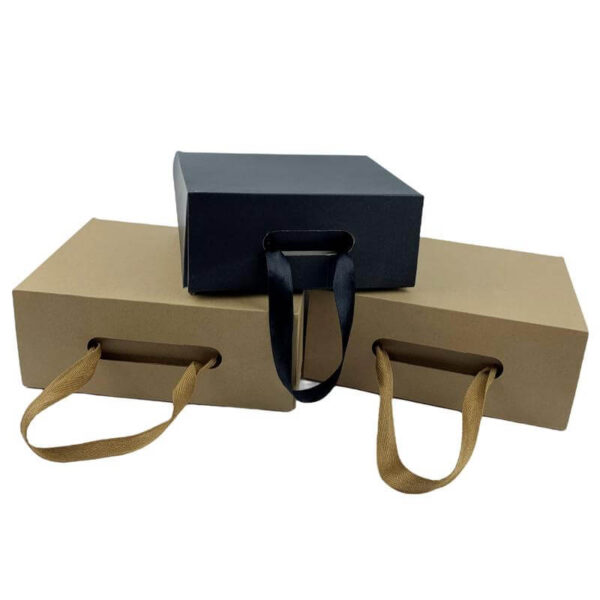 packaging mailer custom children baby gift handle corrugated cardboard kraft paper shoe box 2