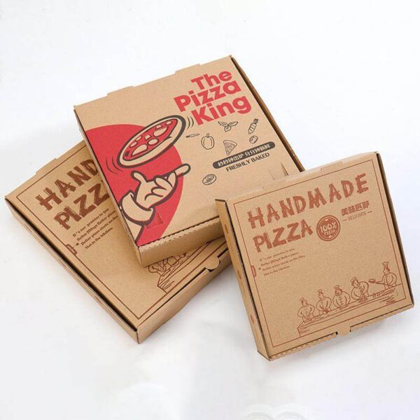 pizza shipping box packaging carton cheap price biodegradable 10 12 13 14 inch pizza packing delivery box supplier for pizza 5