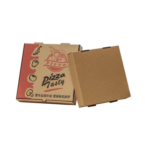 pizza shipping box packaging carton cheap price biodegradable 10 12 13 14 inch pizza packing delivery box supplier for pizza 6