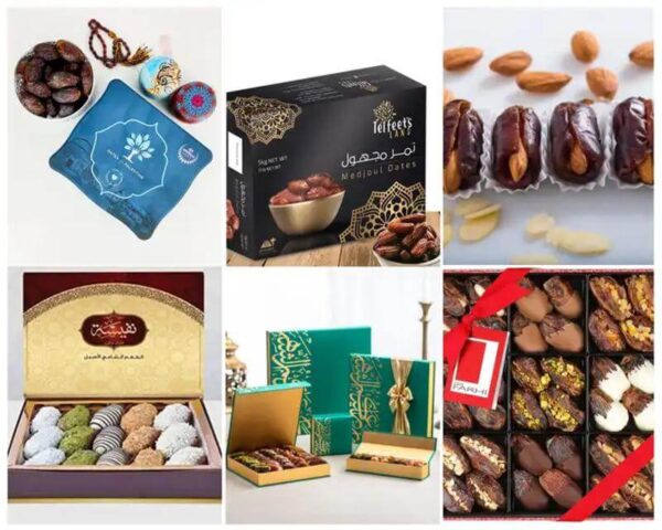 ramadan boîte de chocolat baklava ramadan kareem faveurs eid mubarak cadeau paquet de chocolat vacances cadeaux islamiques boîtes en papier 2