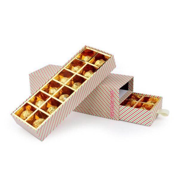 recycled clamshell chocolate box valentines favor boxes covered strawberry chocolate box 2