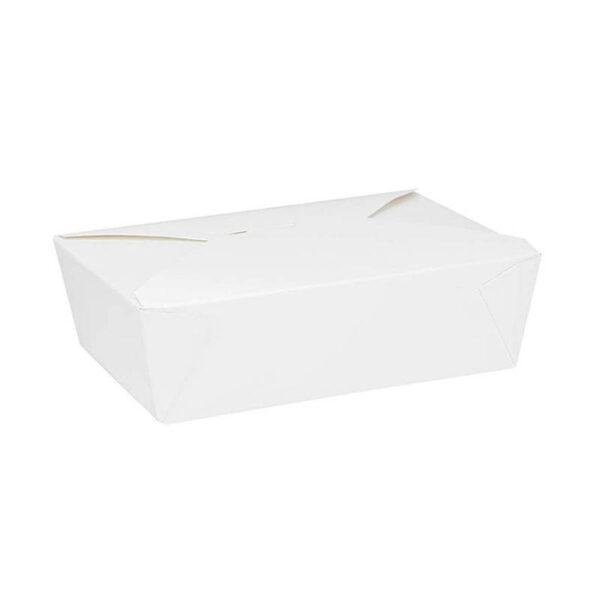 take away food packing box take out container kraft paper takeaway fast food boxes hamburger packaging boxes 2