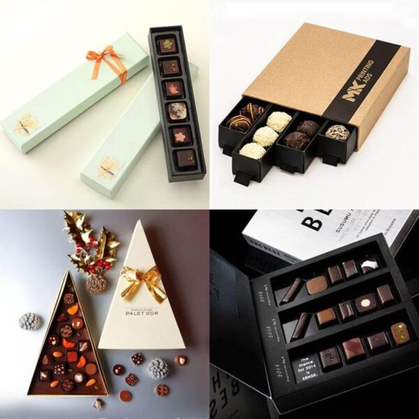 wholesale price wedding party favor fancy food chocolate packaging boxes for chocolate 3