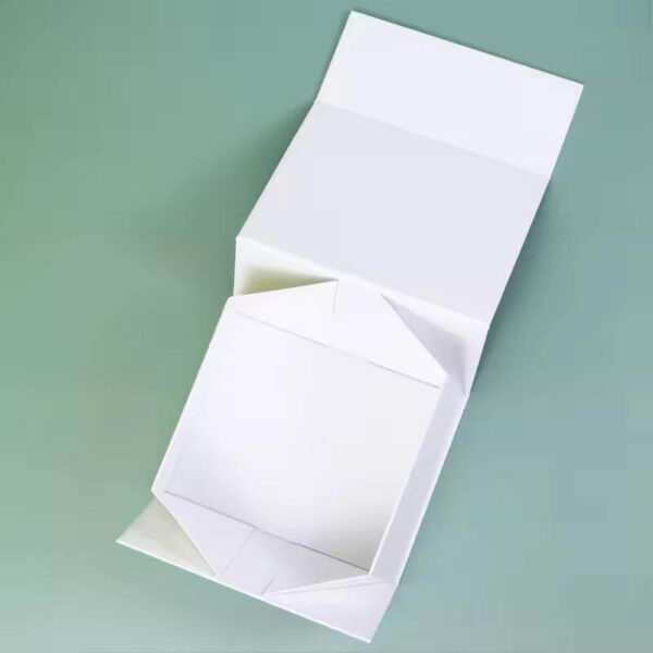 custom logo scatole per cartone gift rigid box paper recycled cardboard packaging magnetic closure white folding paper boxes 5