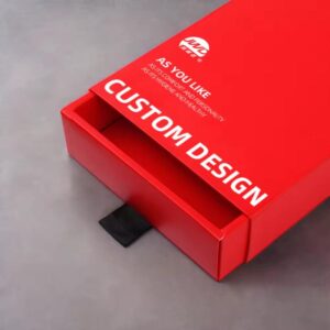 custom rigid cardboard hard paper sliding drawer gift box for underwear packaging 1