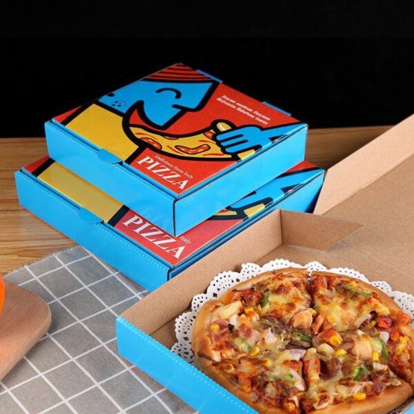 high quality and good price pizza box customizable logo pizza box 1