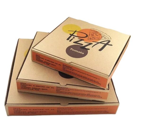 high quality and good price pizza box customizable logo pizza box 4