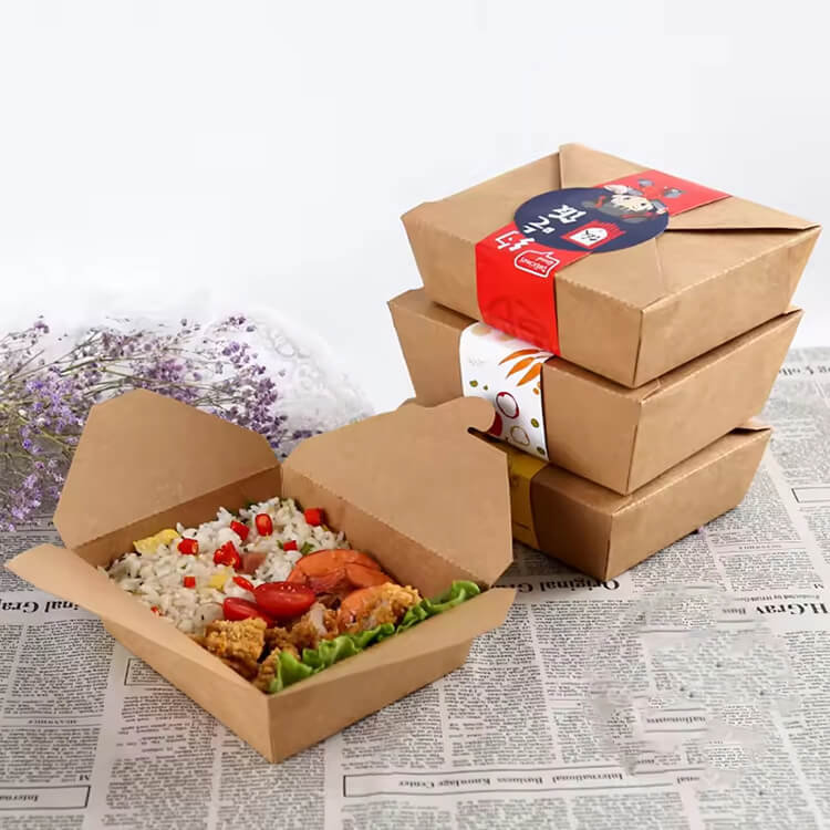 kraft take out boxes wholesale