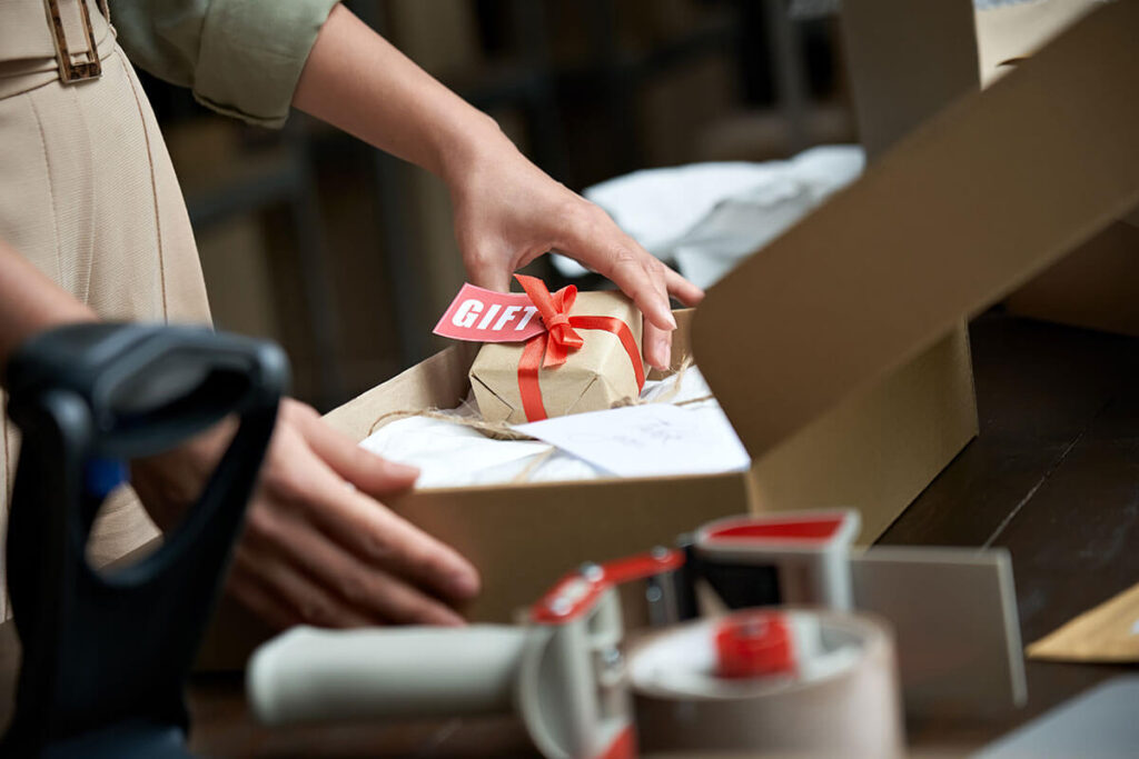 pack and ship gift box