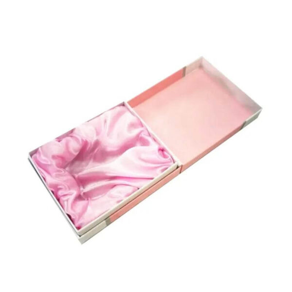 customized brand logo printing wholesale pink perfume bottle packaging box perfume box with satin insert 5