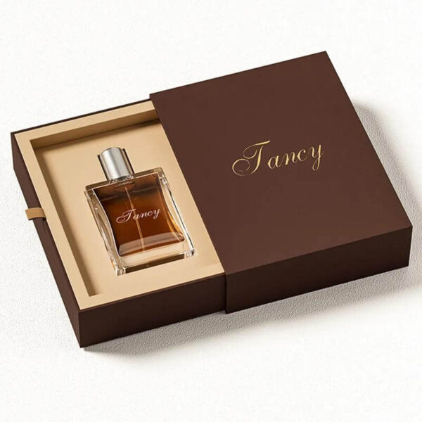 luxury high quality drawer perfume empty bottle box custom design cosmetic packaging perfume box 1