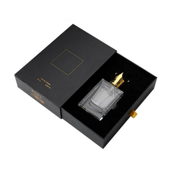 luxury high quality drawer perfume empty bottle box custom design cosmetic packaging perfume box 2