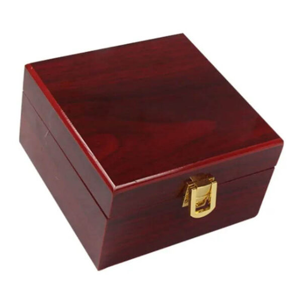 luxury glossy paint varnish design wooden box perfume box accept custom logo luxury wood gift box customization 5