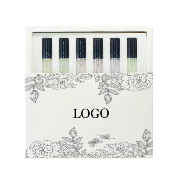 sample perfume bottle luxury perfume box with logo with box custom logo 1ml 2ml 3ml 5ml 10ml glass cosmetic packaging round 3