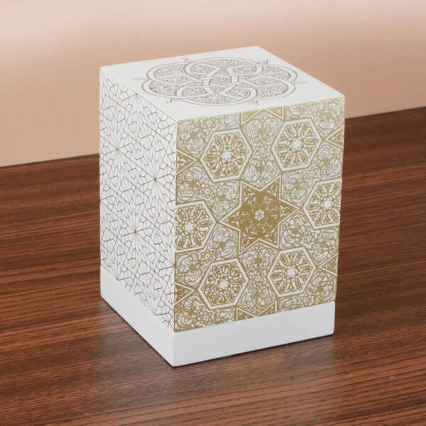 wholesale custom design creative luxury mdf lacquer packaging gift box empty perfume 100ml bottle arab wooden perfume box 6